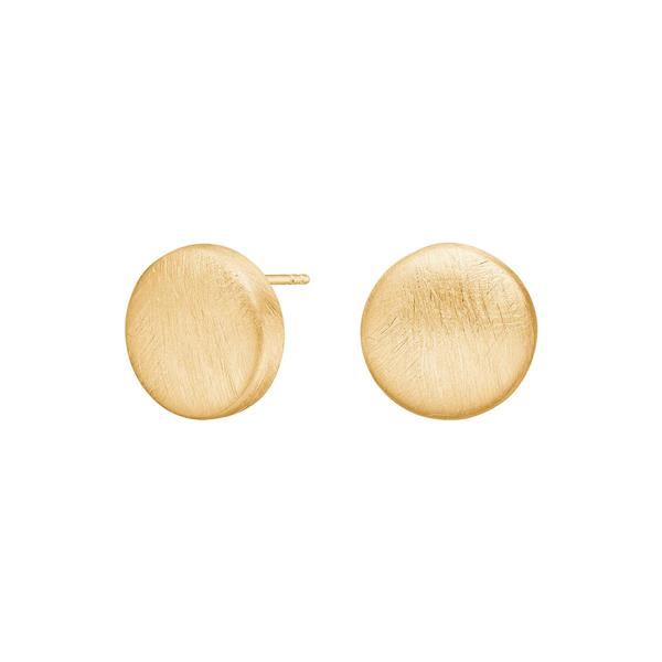 Forg. sølv mat system-ørestikker Ann 14x14mm, från Heinzendorff