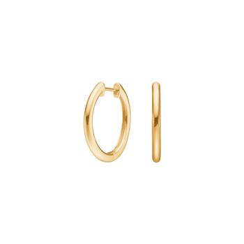 Forg. sølv creol 18 mm , från Siersbøl