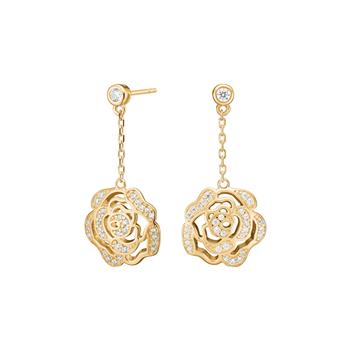 Forgyldt sølv ørehængere SANDRANOR, från Joanli Nor