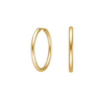 Creoler stål 21mm IP gold CALMA, från Nordahl