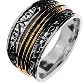 Silver ring, from Bee