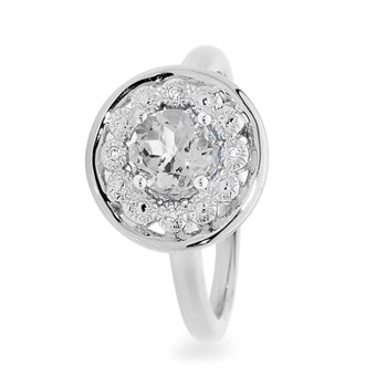 Silver ring, from Bee