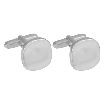 SON rhod. sølvmanchetknapper poleret, från Son of Noa