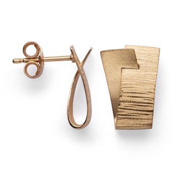 750,- ørehænger mat/børstet, från Bastian Inverun