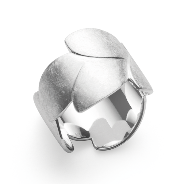 925/- Ring, rho. mat/børstet, från Bastian Inverun
