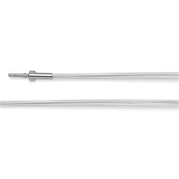 Stål 12 rækker, forsølvet 0,5 mm, 50 cm, från Bastian Inverun