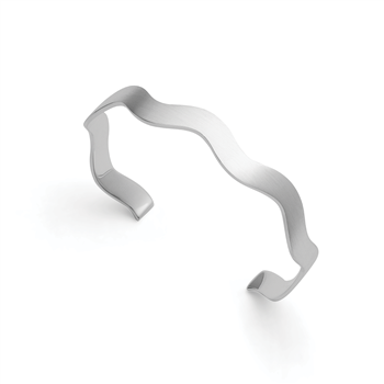 925/- armring, mat/blank, från Bastian Inverun