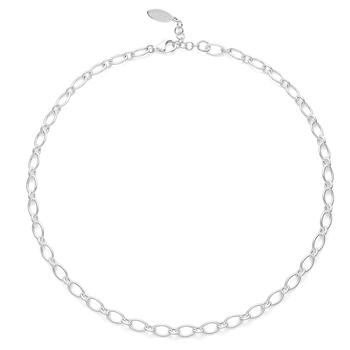 925/- collier, mat, 45+3cm, från Bastian Inverun