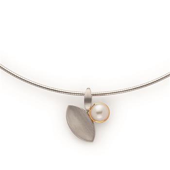 925/- Vedhæng, delvist fg, rho. mat, kulturp 2.5ct, från Bastian Inverun