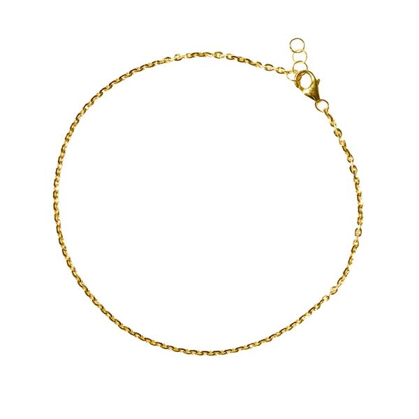 14kt armbånd & halskæde 45cm, från San - Links of Joy