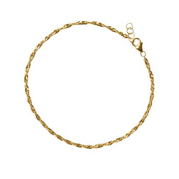 14kt armbånd & halskæde 16+1cm, från San - Links of Joy
