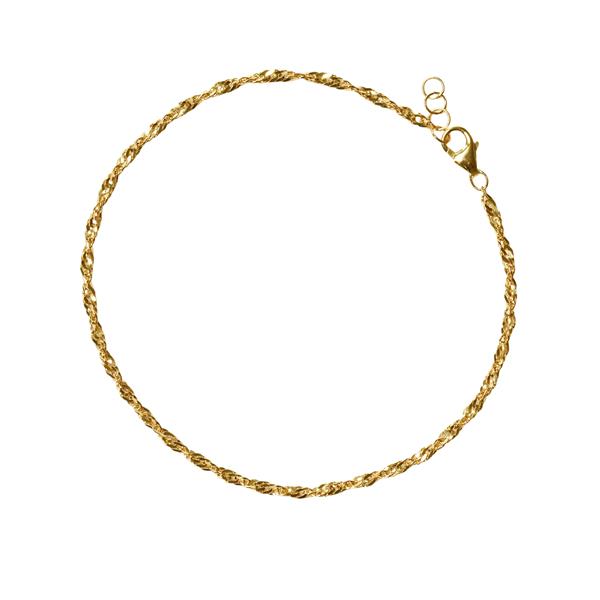 14kt armbånd & halskæde 45cm, från San - Links of Joy