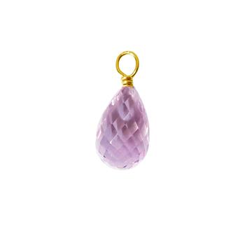14kt vedhæng med pink ametyst Vedhæng uden kæde, från San - Links of Joy