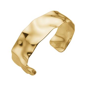 Armring stål IP gold ONDA, från Nordahl
