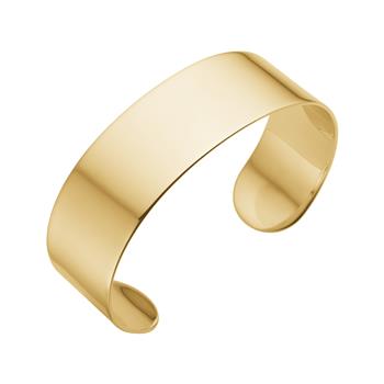 Armring stål IP gold CALMA, från Nordahl