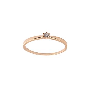 Ring 14 karat guld MAFIRA (6-greb) brillant, från L&G