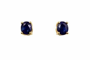 Ørestikker 14 karat safir 4 greb, från L&G