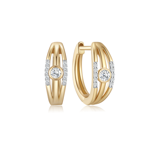 Guld ørestikker, från Støvring Design