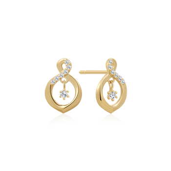 Guld ørestikker, från Støvring Design