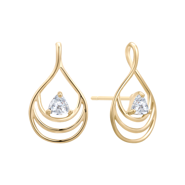 Guld ørestikker, från Støvring Design