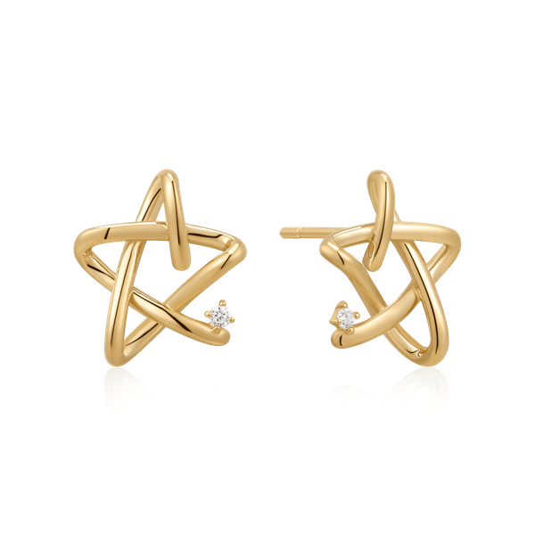 Guld ørestikker, från Støvring Design