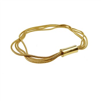 Armbånd & halskæde 4 rk. Rævekæde - Forgyldt 16cm, från San - Links of Joy