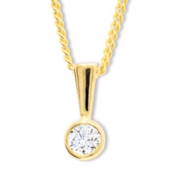 Pendant with Diamond, from Bee