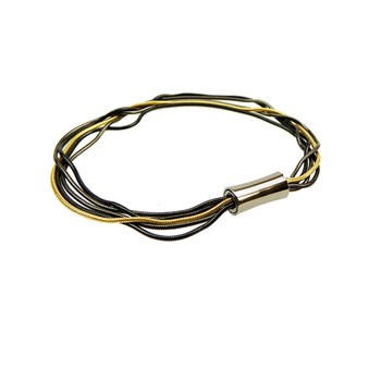 Armbånd & halskæde - 5 rk. Slange 2 farvet 16cm, från San - Links of Joy