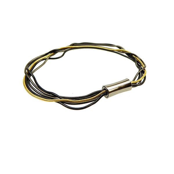 Armbånd & halskæde - 5 rk. Slange 2 farvet 17cm, från San - Links of Joy