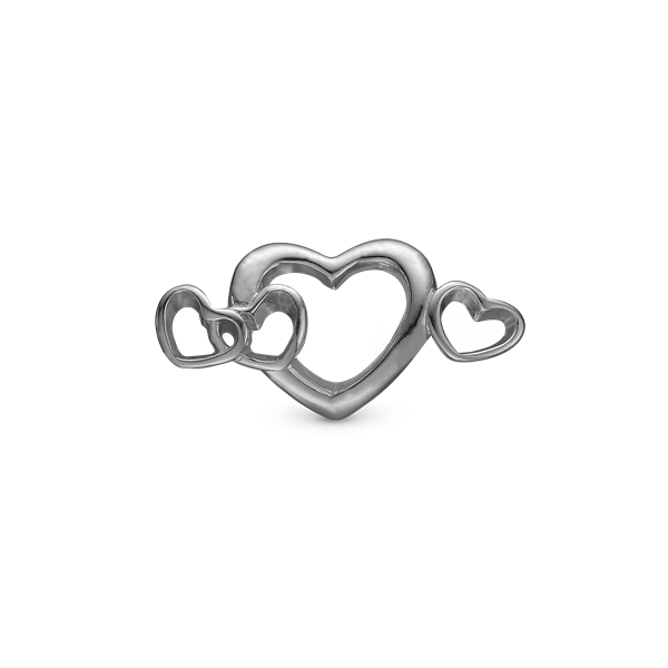 4 Hearts Love - Charm 6 mm, från Christina Jewelry & Watches
