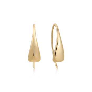 Guld ørehænger, från Støvring Design