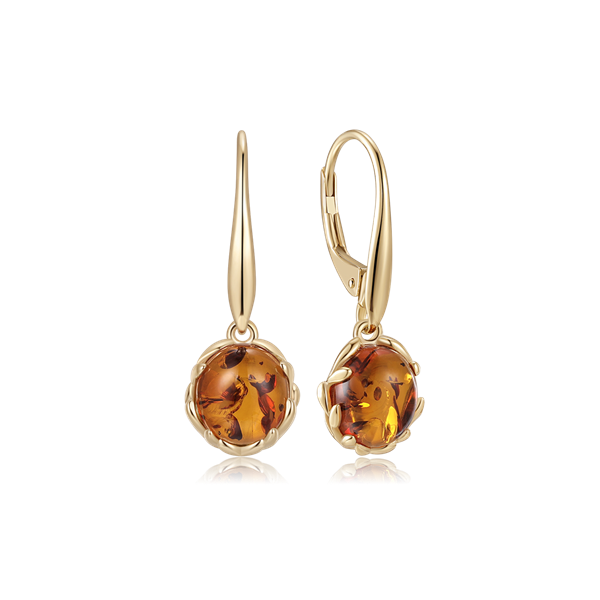 Guld ørehænger, från Støvring Design