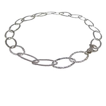 Armbånd & halskæde - Blank  21cm, från San - Links of Joy