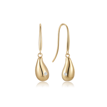 Guld ørehænger, från Støvring Design