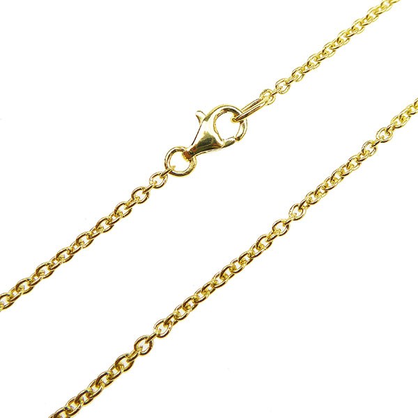 Armbånd & halskæde - Ankerkæde/Forgyldt 0,45mm 55cm, från San - Links of Joy