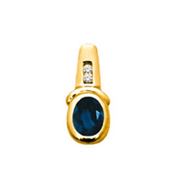 Pendant with gemset, from Bee