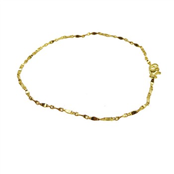 Armbånd & halskæde -Forgyldt 16cm, från San - Links of Joy