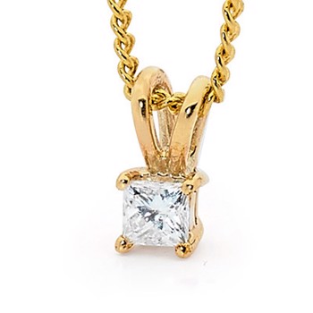 Pendant with Diamond, from Bee