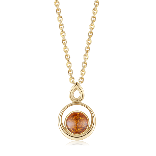 Guld halskæde, från Støvring Design