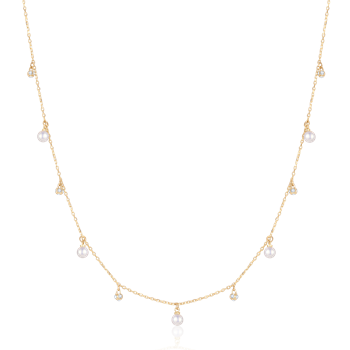 Guld collier, från Støvring Design