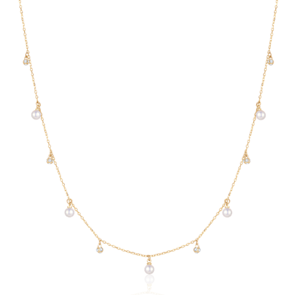 Guld collier, från Støvring Design