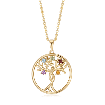 Guld halskæde, från Støvring Design