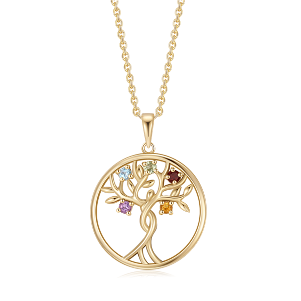 Guld halskæde, från Støvring Design