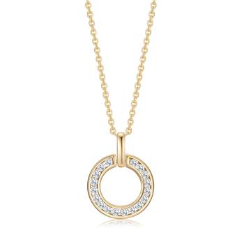 Guld halskæde, från Støvring Design