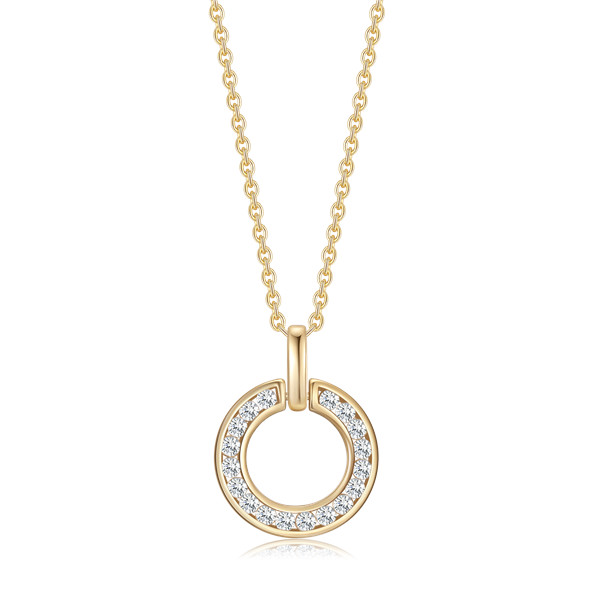 Guld halskæde, från Støvring Design