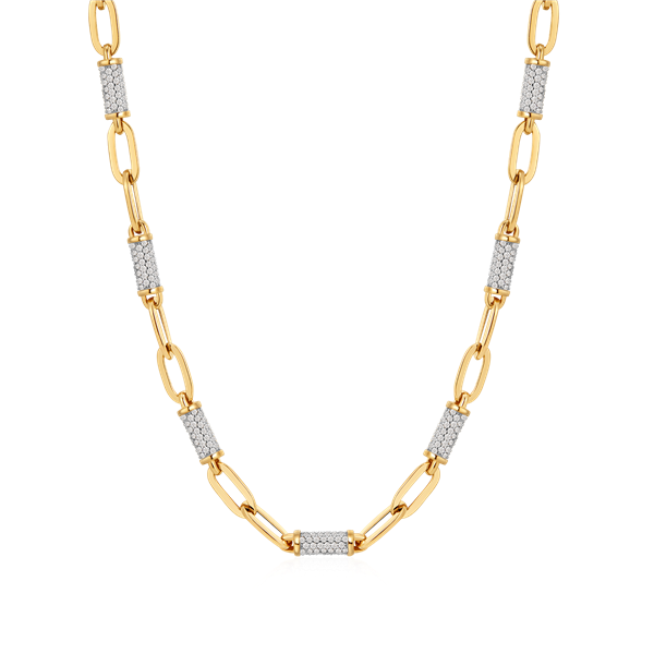Guld collier, från Støvring Design