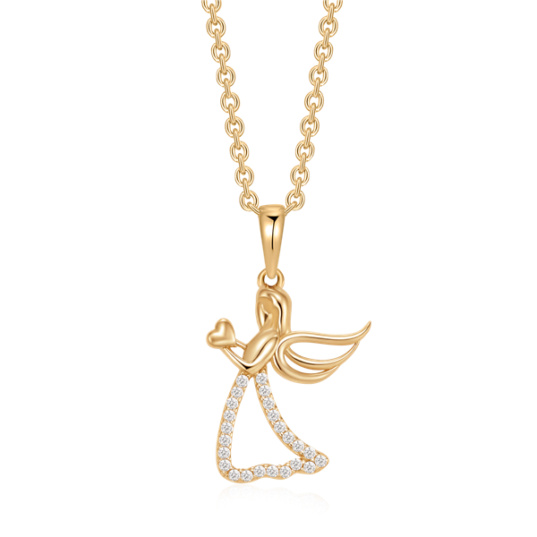 Guld halskæde, från Støvring Design