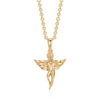 Guld halskæde, från Støvring Design