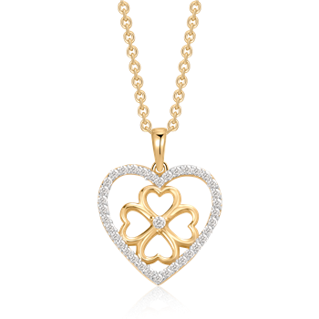 Guld halskæde, från Støvring Design