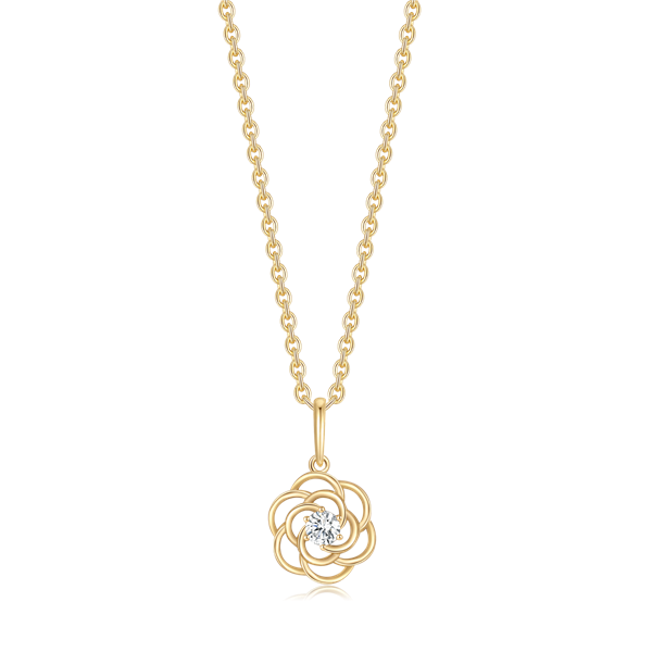 Guld halskæde, från Støvring Design